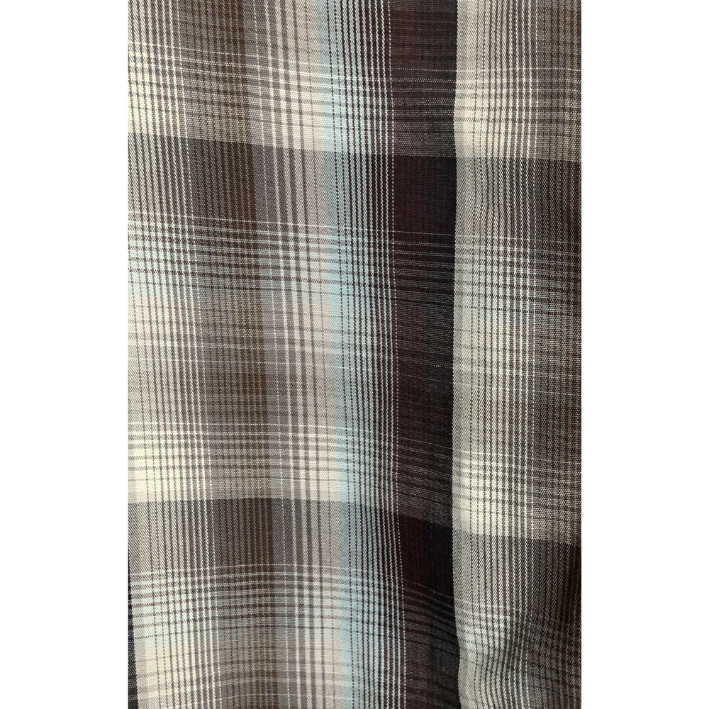 Two a.m. Mens Button Up Plaid Dress Shirt Size XL - Picture 5 of 8